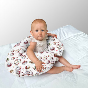 1092 Cotton Berries Baby Breast Feeding Cushion