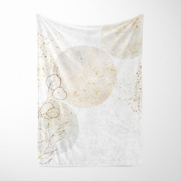 1263 Dreamy Cotton Coral Fleece Blanket