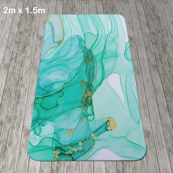 DBI 1020 Watercolour 1-1.5m x 2m Coral Fleece MAT