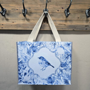 Kaap Delft Flora Border & Kraalogie - Recycled Felt Teacher Bag