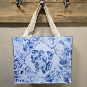Kaap Delft Flora Border & Grapes - Recycled Felt Teacher Bag